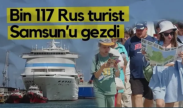 Bin 117 Rus Turisti Taşıyan Kruvaziyer Samsun'a Demir Attı