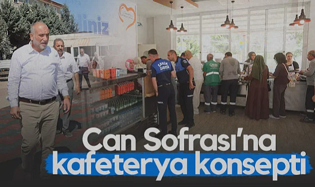 Canik Can Sofrası’na Kafeterya Konsepti