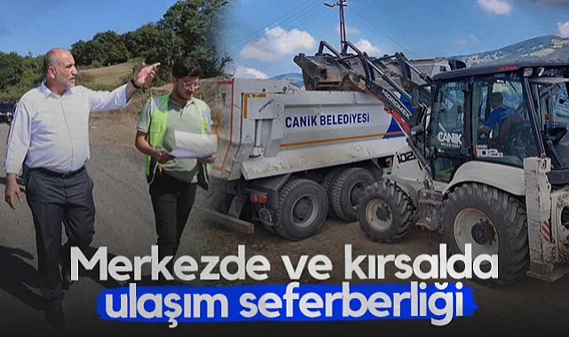 Canik'te Merkez ve Kırsalda Ulaşım Seferberliği
