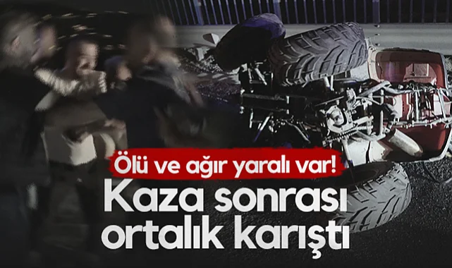 Canik'te Tır İle ATV Çarpıştı: 1 Ölü, 1 Ağır Yaralı