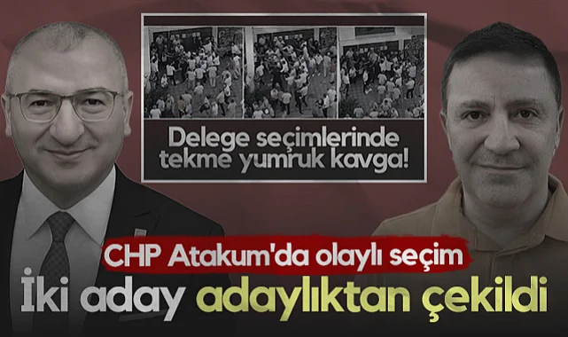 CHP Atakum'da Olaylı Seçim! İki Aday Adaylıktan Çekildi...