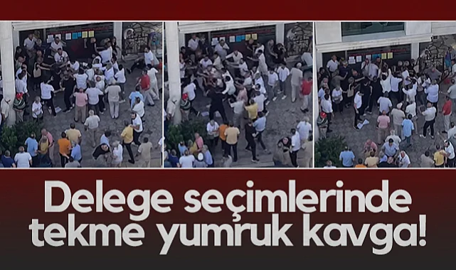 CHP Atakum Delege Seçimlerinde Tekme Yumruk Kavga!