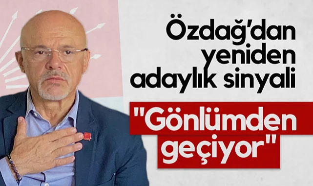 CHP Samsun İl Başkanı Mehmet Özdağ'dan Yeniden Adaylık Sinyali: Gönlümden Geçiyor