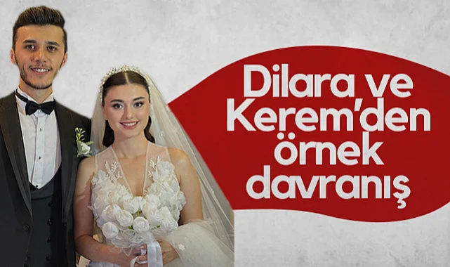 Dilara ve Kerem Çiftinden Duyarlı Hareket: Düğünlerini Yardım Kampanyasına Çevirdiler
