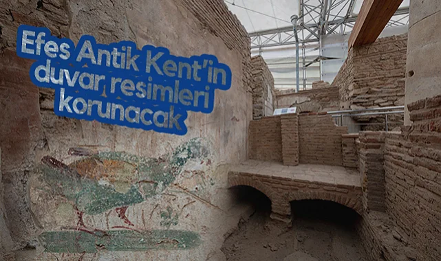 Efes Antik Kenti'ndeki Eserler Yeniden Hayat Buluyor