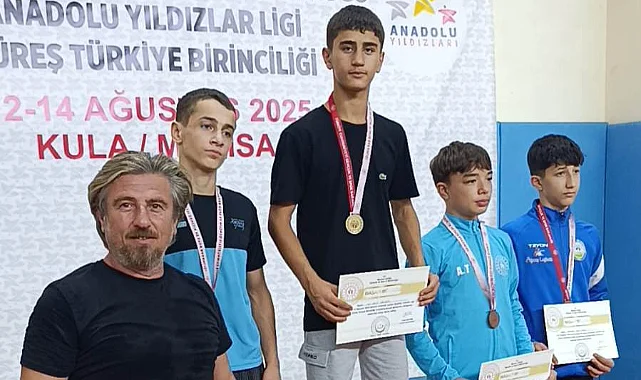 Havzalı Güreşçi Mert Sezer Türkiye Şampiyonu Oldu 