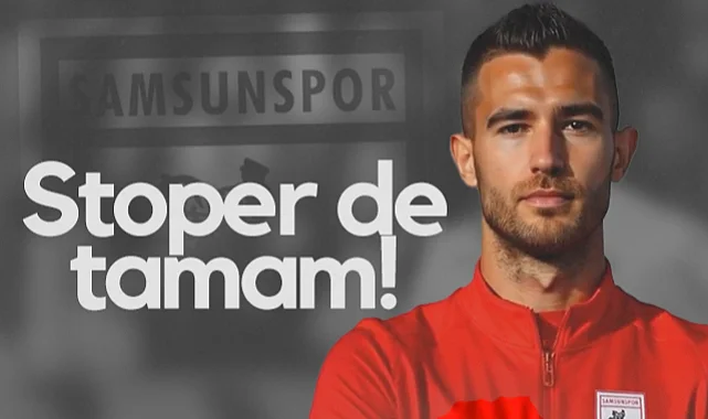 Hırvat Stoper Samsunspor'a İmzayı Attı!