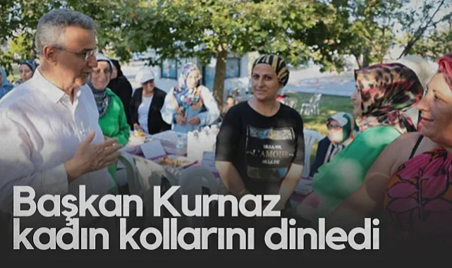 İlkadım Belediye Başkanı Kurnaz, Mahalle Kadın Kollarını Başkanlarını Dinledi