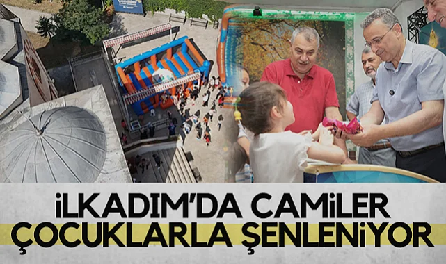İlkadım'da Camiler Çocuk Sesleriyle Şenlendi