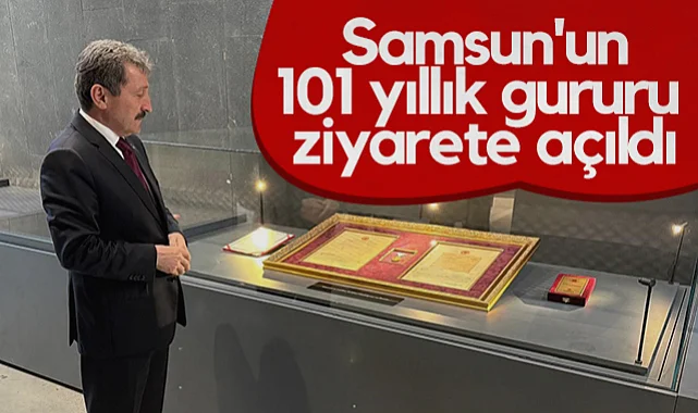 İstiklal Madalyası, Samsun Müzesi'nde Sergileniyor