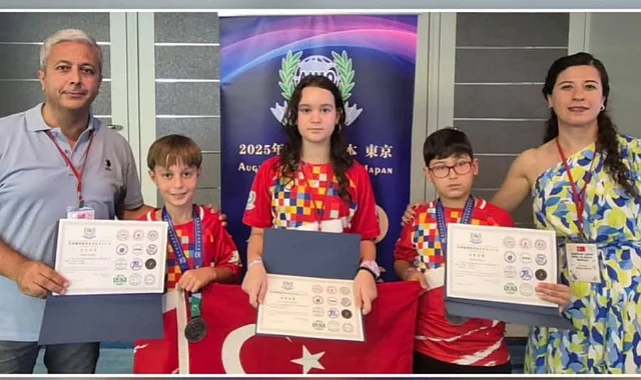 Japonya’da Türkiye Rüzgarı: Canik BİLSEM Öğrencilerinden Dünya Üçüncülüğü
