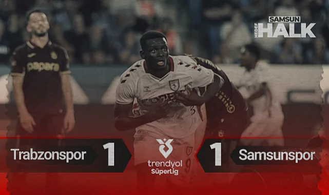 Maç Özeti | Marius Son Dakikada Sahne Aldı! Trabzonspor: 1 - Samsunspor: 1 
