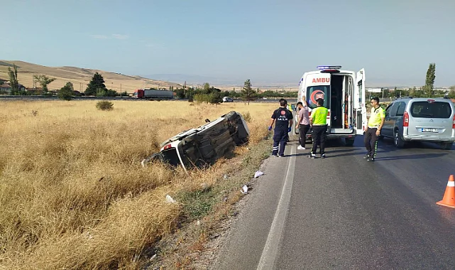Merzifon-Samsun Kara Yolunda Kaza: 2 Kişi Yaralandı