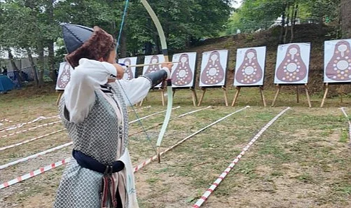 NebiyanFest'te Geleneksel Türk Okçuluğu Rüzgarı Esti