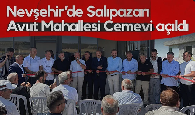 Nevşehir’de Salıpazarı Avut Mahallesi Cemevi Açıldı