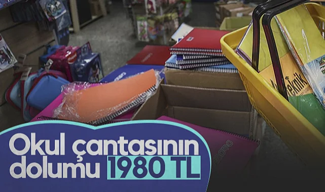 Okul Çantasının Dolumu 1980 TL