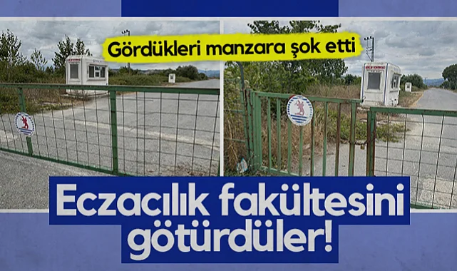 OMÜ'de Şok Karar: Eczacılık Fakültesini Götürdüler!
