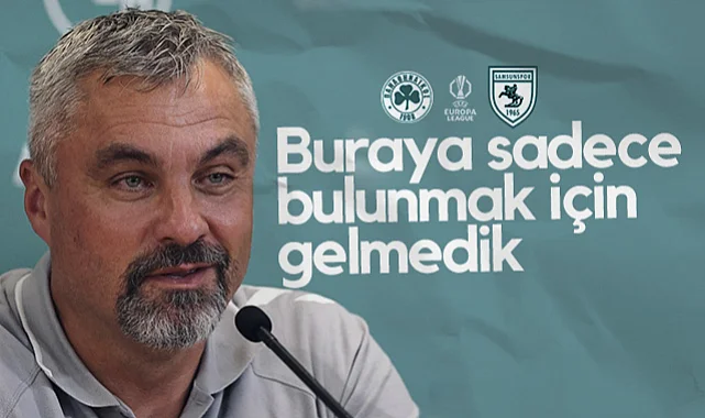 Panathinaikos Maçı Öncesi Reis'ten İddialı Sözler: Buraya Sadece Bulunmak İçin Gelmedik