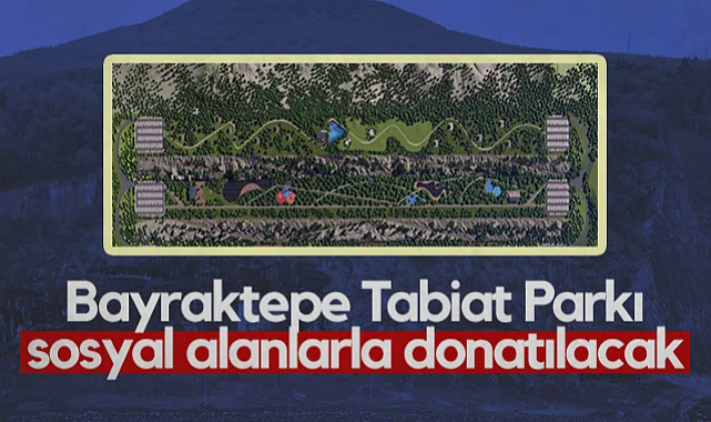 Samsun Bayraktepe Tabiat Parkı Sosyal Alanlarla Donatılacak