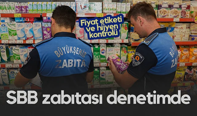 Samsun Büyükşehir Belediyesi zabıta Ekipleri Şehir Genelinde Sıkı Denetimde