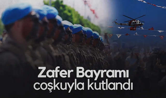 Samsun'da 30 Ağustos Zafer Bayramı Coşkuyla Kutlandı