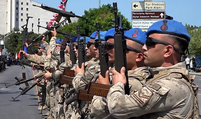 Samsun’da 30 Ağustos Zafer Bayramı İçin Prova Yapıldı