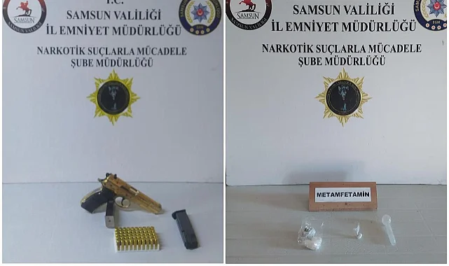 Samsun’da 4 İlçede Eş Zamanlı Uyuşturucu Operasyon