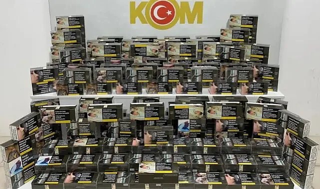 Samsun’da 41 Bin 400 Kaçak Makaron Ele Geçirildi