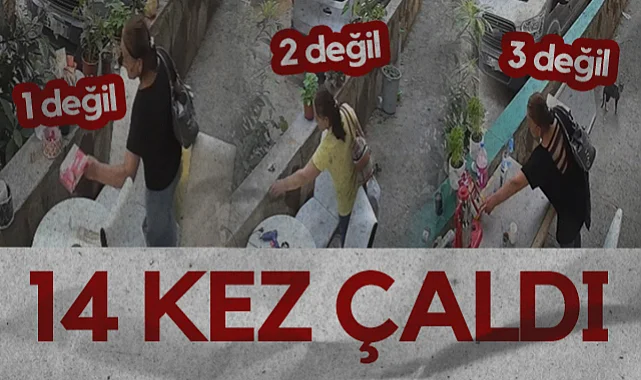 Samsun'da Akıl Almaz Hırsızlık: Kadın 14 Kez Aynı Yerden Çaldı
