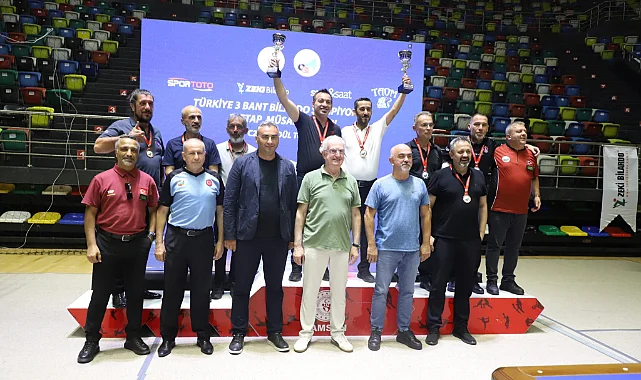 Samsun'da Bilardonun Şampiyonları Belli Oldu
