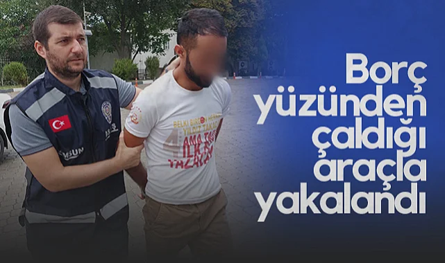 Samsun'da Borcuna Karşılık Arkadaşının Aracını Çalan Şahıs Yakalandı