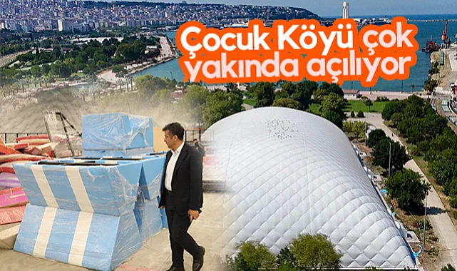 Samsun'da Çocuk Köyü Çok Yakında Açılıyor