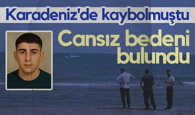 Samsun'da Denizde Kaybolmuştu: Cansız Bedeni Bulundu