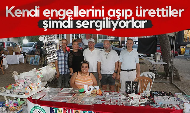 Samsun'da Engelli Bireylerin El Emeği Kermesi Vatandaşlarla Buluştu