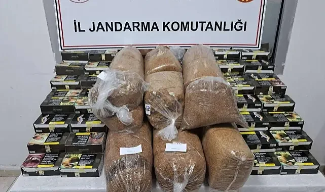 Samsun’da İş Yerinde Kaçak Tütün Operasyonu