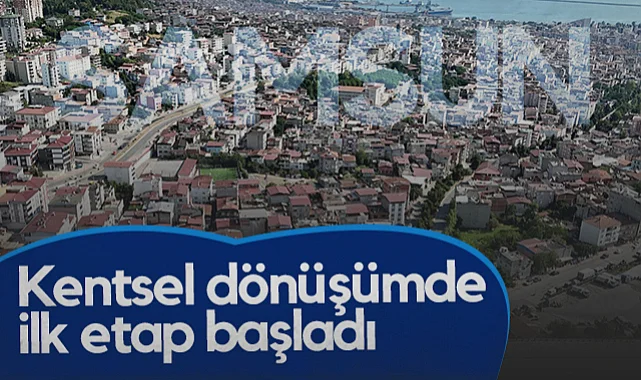 Samsun'da Kentsel Dönüşümde İmzalar Atıldı: İlk Etap Başladı