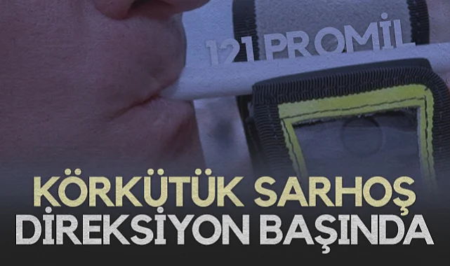 Samsun'da Körkütük Sarhoş Sürücü Direksiyon Başında Yakalandı