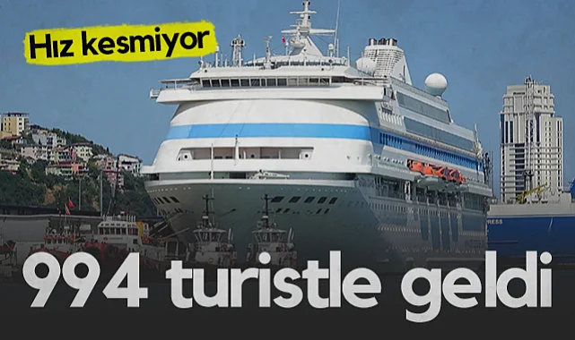 Samsun'da Kruvaziyer Turizmi Hız Kesmiyor