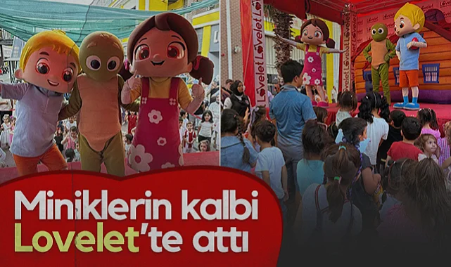 Samsun'da Miniklerin Kalbi Lovelet’te Attı
