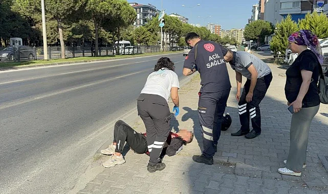 Samsun’da Motosiklet Genç Kıza Çarptı: Yaya ve Sürücü Yaralandı