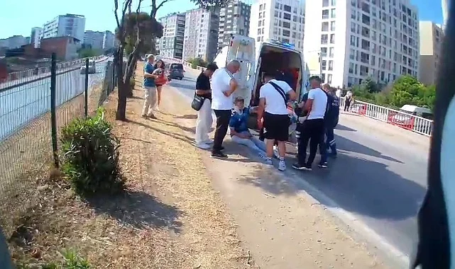 Samsun’da Motosikletler Köprü Üzerinde Çarpıştı: 2 Yaralı
