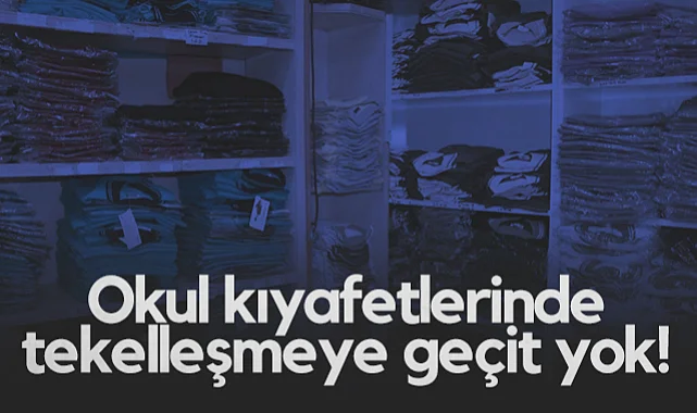 Samsun'da Okul Kıyafetlerinde Tekelleşmeye Geçit Yok!