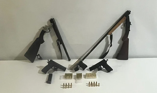 Samsun'da Ruhsatsız Silah Operasyonunda 1 Kişi Yakalandı