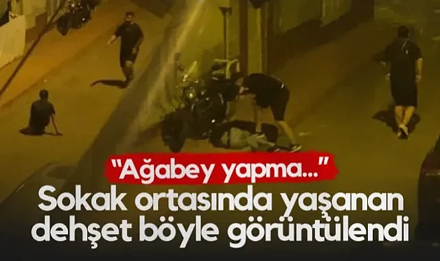 Samsun'da Sokak Ortasında Dehşet Kamerada! 2 Kişi Darp Edildi...