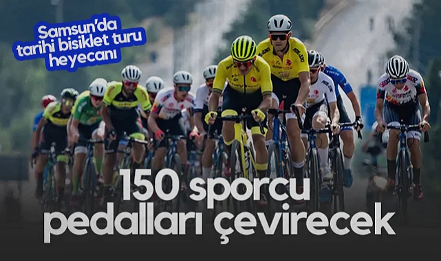 Samsun’da Tarihi Bisiklet Turu Heyecanı: 150 Sporcu Pedalları Çevirecek