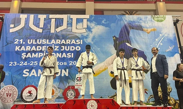 Samsun'da Uluslararası Judo Şampiyonası Sona Erdi