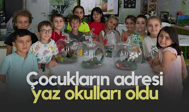 Samsun'da Yaz tatilinde Çocukların Adresi Bilim ve Teknoloji Oldu