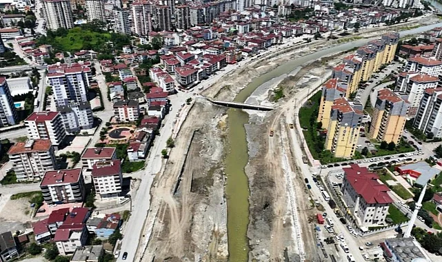 Samsun’daki 3,5 Milyar TL’lik Mert Irmağı Islah Projesinde Önemli İlerleme