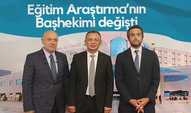 Samsun Eğitim ve Araştırma Hastanesi'nde Yeni Başhekim