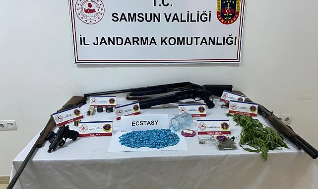 Samsun Jandarmasından Zehir Tacirlerine Operasyon